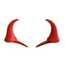 Devil Horns Hair Clip Halloween Cosplay Costume Headwear Accessories