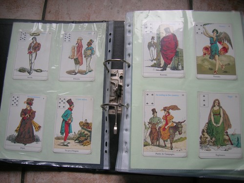 TAROT LA SIBYLLE DES SALONS 52 CARTES SANS BOITE ed.grimaud (K1) - Picture 2 of 9
