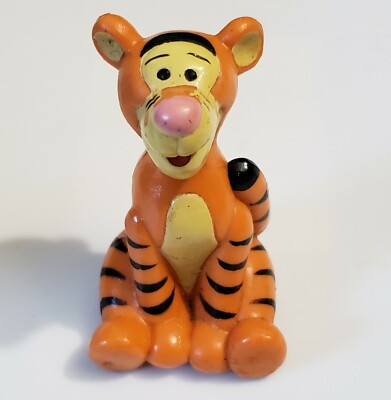 Disney Tigger Figure Winnie the Pooh Bath Toy Figurine Cake Topper #2 Seated | eBay