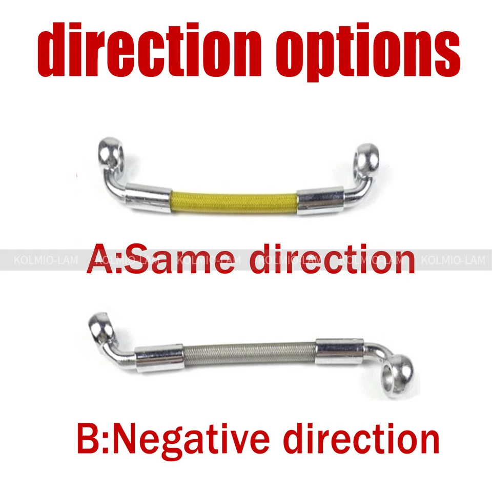 Fit For kawasaki Pipe Braided Hydraulic Motorcycle Brake Clutch Oil Hose Line - Image 3 of 4