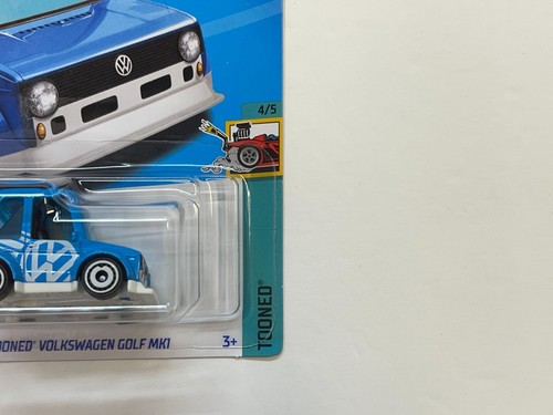 2023 HOT WHEELS TREASURE HUNTS/TOONED VOLKSWAGEN GOLF MK1 #4/5 LOT OF 2 - Picture 5 of 11