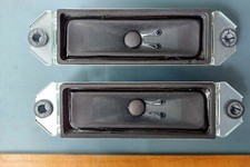 21OO23 PAIR OF SPEAKERS, FOSTER 8 OHM 15 WATT, SOUND GREAT, SX0-0000442G000, VGC