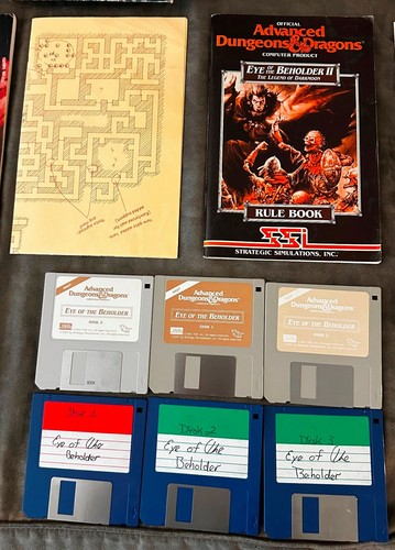 Advanced Dungeons & Dragons Eye Of The Beholder Commodore Amiga - GC - Picture 2 of 7