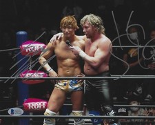 Kota Ibushi Kenny Omega Signed 8x10 Photo BAS COA New Japan Pro Wrestling WWE 6