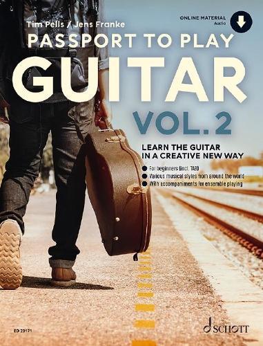 Thumbnail - Tim Pells Jens Franke Passport To Play Guitar Vol. 2 (sheet Music)