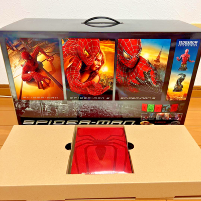 SPIDER-MAN COMPLETE DVD-BOX完全初回生産限定新品 Spider-Man 3 Complete DVD BOX First Production W/SIDESHOW Figure