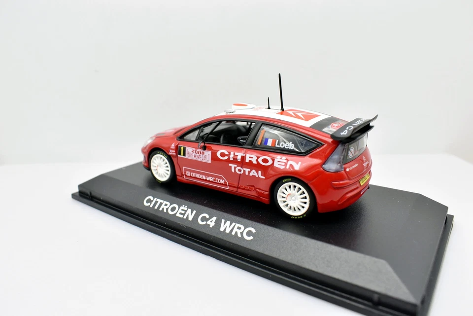 Vehículos de carretera Diecast Rally Car Modelo 1:43 Citroen C4 WRC Norev Foto 4 de 4