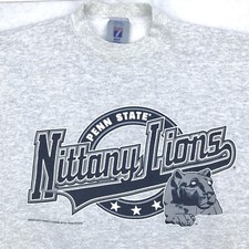 vtg 90s PENN STATE NITTANY LIONS LOGO 7 CREWNECK Sweatshirt XL ncaa university