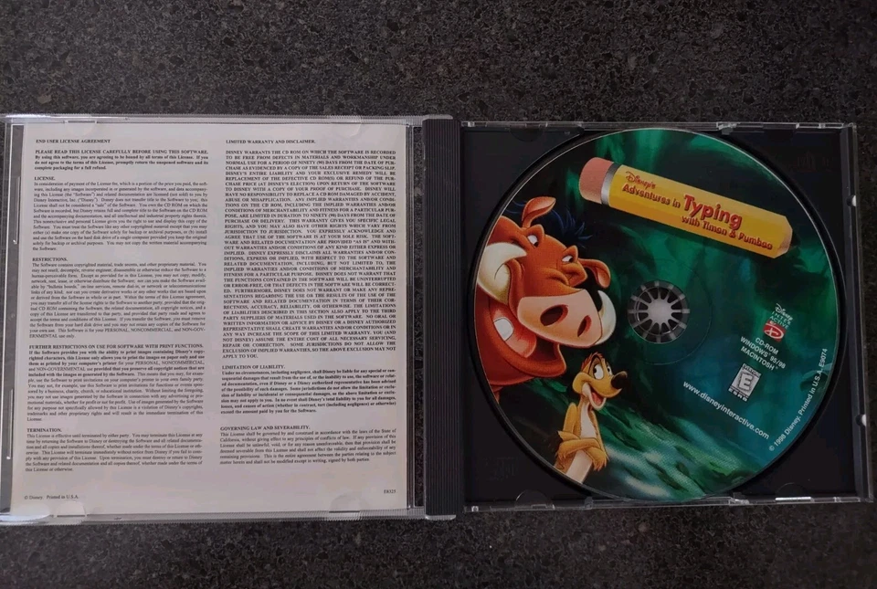 Disney's Lion King Adventures in Typing With Timon & Pumbaa Windows/Mac 99  - Image 2 of 2