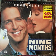 Nine Months - widescreen - Laserdisc buy 6 for Free Shipping