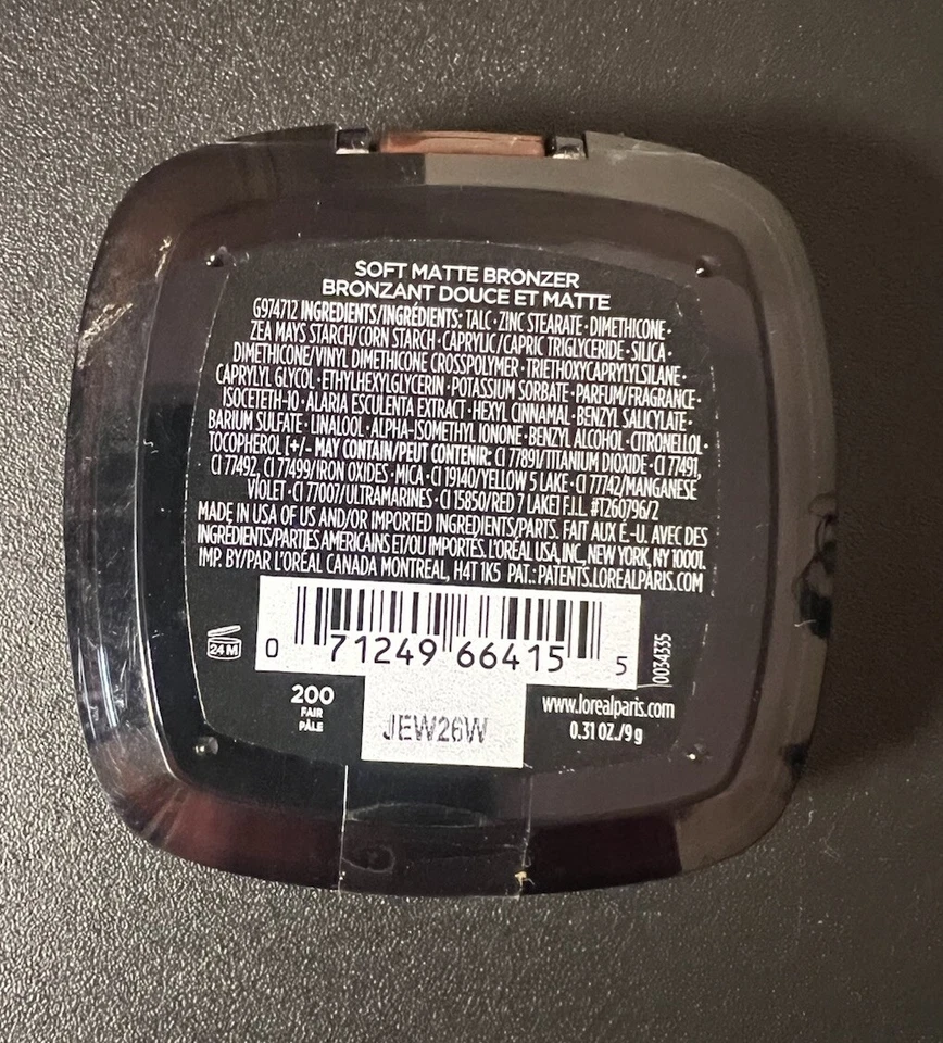 L'Oreal Paris Infallible 24H Fresh Wear Bronzer 200 Fair Waterproof (lot of 3) - Image 3 of 3