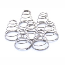 Molle elicoidali in acciaio inox 304,filo molla compressione conico diametro 0,4-2mm