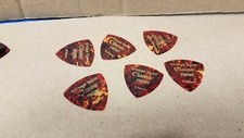 Lot Of 6 Pickboy 0.50mm Vintage Classic Nytro Triangle Guitar Picks Discontinued