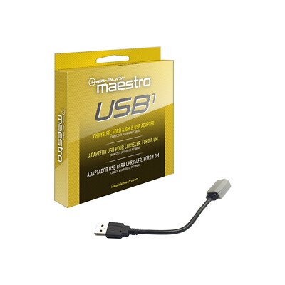 iDATALINK Maestro ACC-USB1 USB port cable into standard full size male USB *NEW