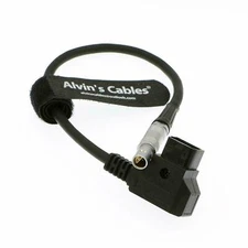 Alvin's Cables 4 Pin FFA 0S 304 to D-tap Cable for Z Cam E2 Camera 30CM