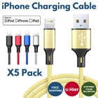Braided USB Charger Phone Cable Data Cord For iPhone 14 13 12 11 Pro Max XR iPad
