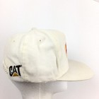 Vtg CAT Motorsports Racing Hat Nascar Spell Out Snap back Trucker ...