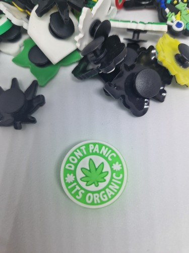CROC Charms Weed Leaf Alien 420 Rasta Lips Smoke Accessories ADULT Gift Festival - Picture 55 of 121