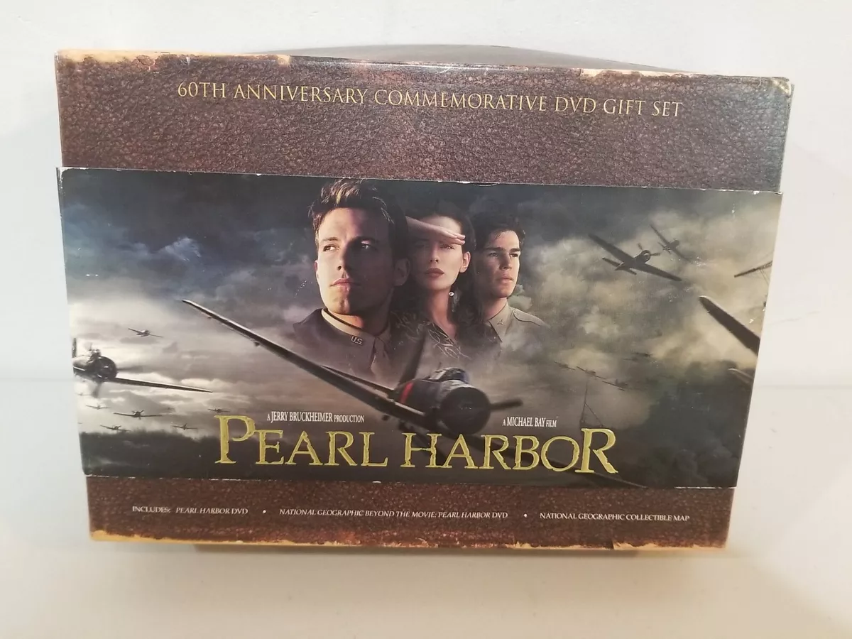 Pearl Harbor 60th Anniversary Commemorative DVD Gift Set Mint National Geo