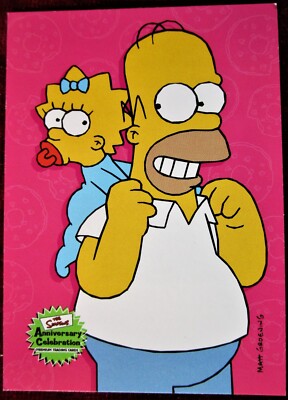 THE SIMPSONS 10th ANNIVERSARY - Karte #56 - ''FRESH START'' - INKWORKS 2000