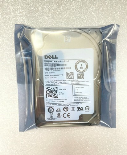 Dell 1TB 7.2K 2.5" 6G SATA 031N08 31N08 ST1000NX0423 HDD Hard Drive - Picture 1 of 4