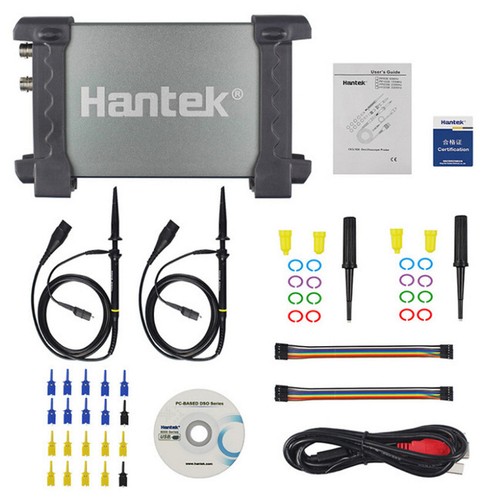 Hantek 6022BE 6022BL Storage 2CH PC USB Based Digital Oscilloscope 48MSa/s 20MHz - Bild 8 von 8