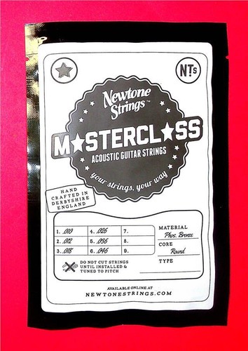 Newtone Masterclass Acoustic Guitar Strings