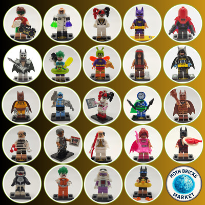LEGO  Collectible The Batman Movie Minifiguren - Robin, Harley  uvm zur Auswahl