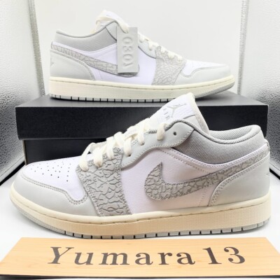 靴 Nike Jordan 1 low PRM Elephant Jordan 1 Premium Low Elephant Print for Sale | Authenticity