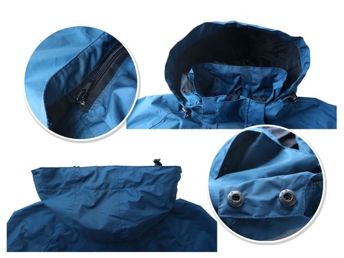 Rain Suit Jacket + Pants 100% Waterproof Breathable Taped Seam 10000mm/3000gm... - 第 5/7 張圖片