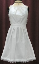 FULL VICTORIAN MAID APRON FANCYDRESS SCHOOL - ADULT/LADIES CHILD.