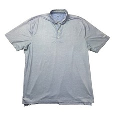 Johnnie-O Polo Shirt Men's Extra Large Blue Short Sleeve Performance Golf Preppy