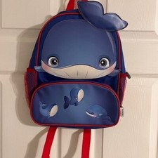 TaylorHe Kids Whale Backpack Toddler School Bag 14"x12" Cute Animal Design