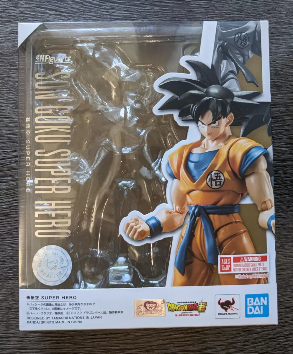 Action Figures Goku Super Saiyajin Dragon Ball Z Heros in Box