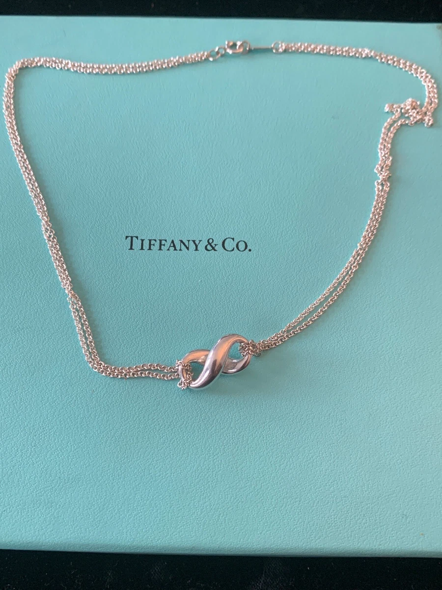 Double chain store tiffany necklace