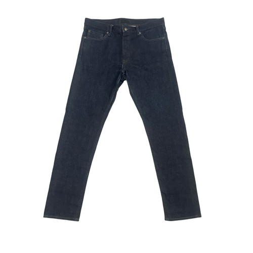 Uniqlo Jeans Mens 34x32 (34 X 31) Selvedge Denim Slim Straight Kaihara Indigo