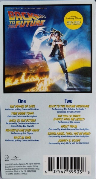 BACK TO THE FUTURE サウンドトラック レコード Back to the Future (Music From The Motion Picture Soundtrack)