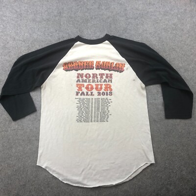 Orange Goblin Shirt Men Medium 3/4 Sleeve Raglan 2013 North American Tour *