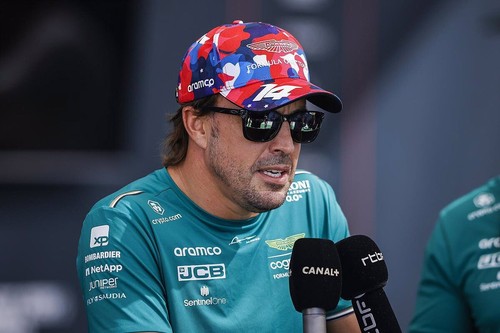 Aston Martin F1 Formula One Racing Team Cap Fernando Alonso USA GP Camo Hat - Picture 4 of 4