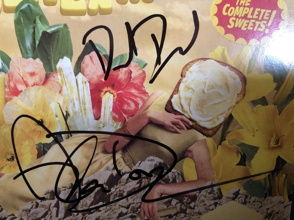 HAND SIGNED TO COVER COUNTING CROWS BUTTER MIRACLE THE COMPLETE SWEETS! CD - Image 3 of 4