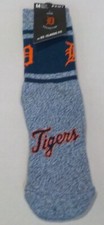DETROIT TIGERS CREW SOCKS .02 CLASSIC FIT WOMEN'S M 3-8 NWT PKWY YOUTH 1-6