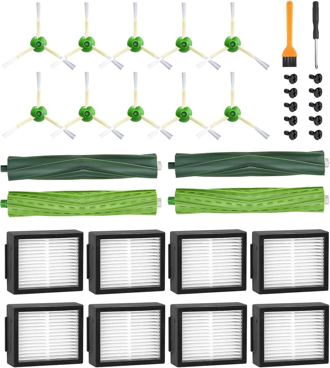 Accessoires de remplacement Roomba i3 i4 i6 j7 e6 brosses et filtres pour aspirateur