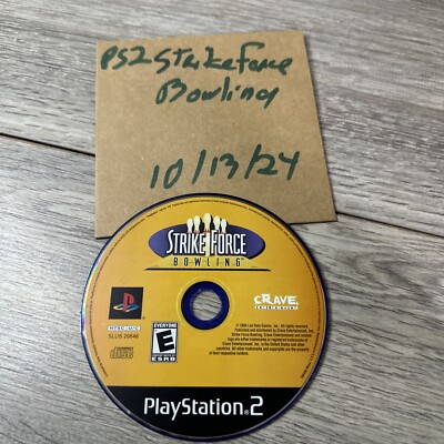 Strike Force Bowling  PlayStation 2 PS2  Disc Only 