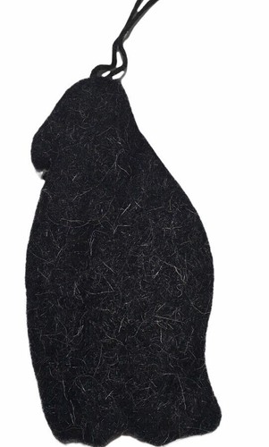 Alaska RECYCELT Wollfilz Handarbeit Pinguin Ornament - Bild 2 von 3