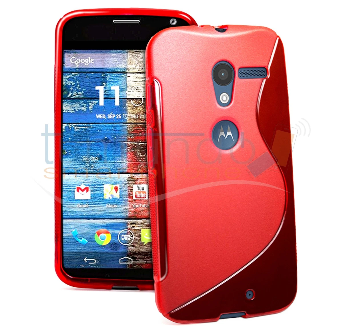 Custodia Gel TPU Brillante Per Motorola Moto X4 Con Protezione Schermo Inclusa