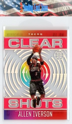 2020 Panini Illusions Basketball Pink Allen Iverson #15