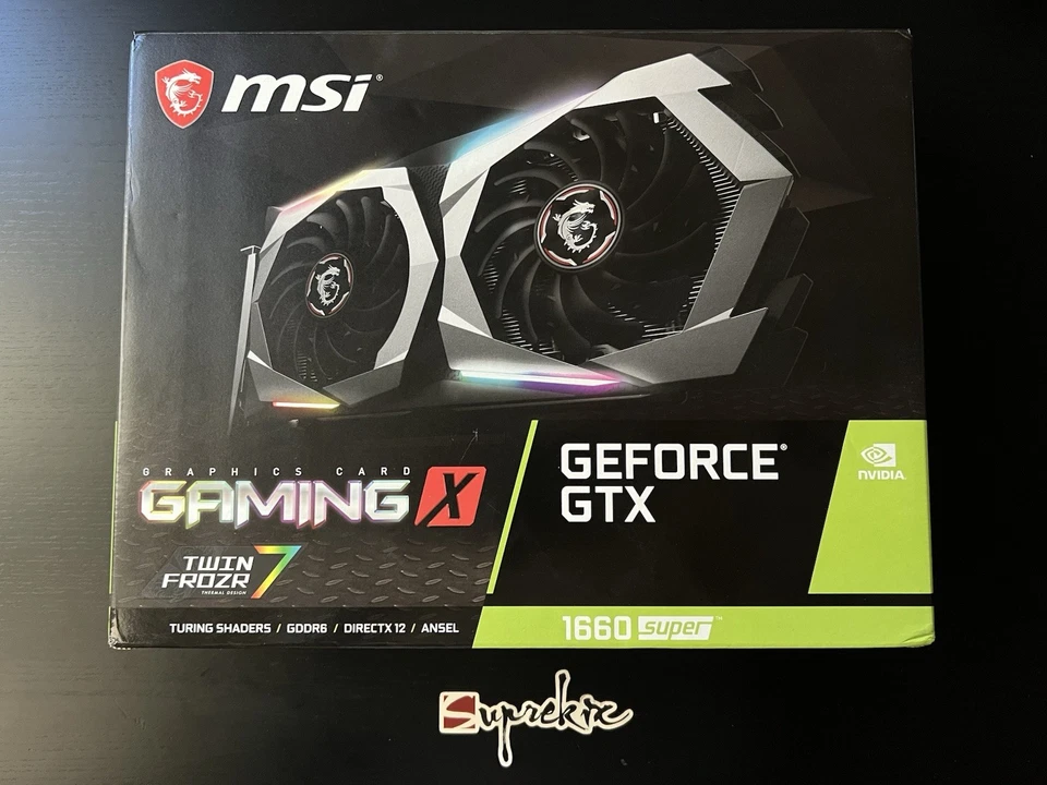 MSI GeForce GTX 1660 Super 6GB GDRR6 DirectX 12 VR Listo Foto 2 de 4
