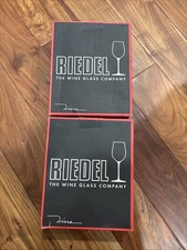 4 Riedel Cabernet Merlot Crystal Wine Glasses 6448/0 New In Box 9 1/2”