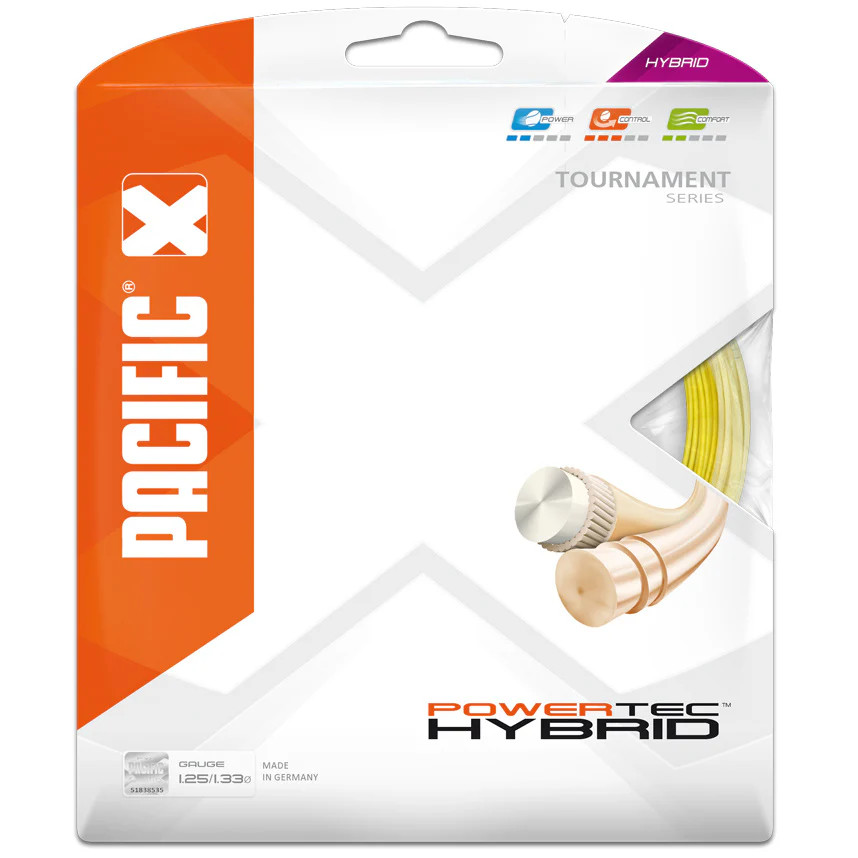 Pacific Power Tec Hybrid Saitenset 12,2m Saitenstärke 1,25 nude