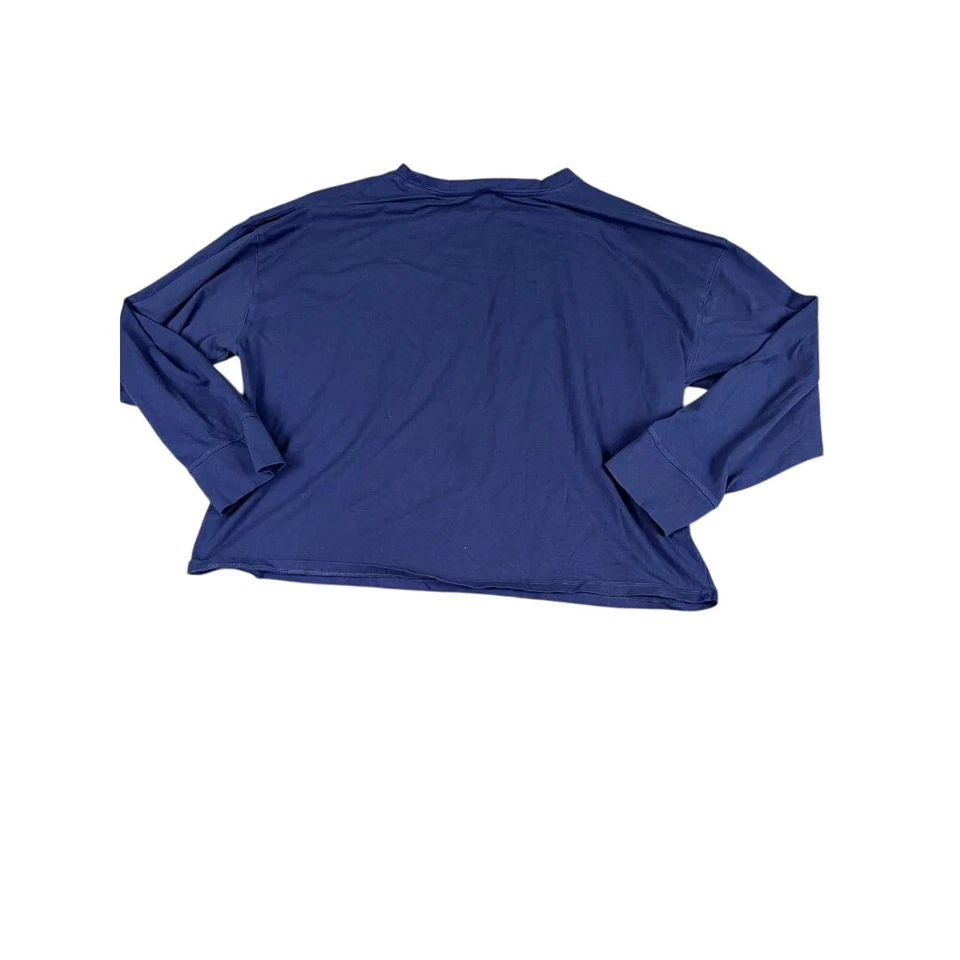 U.S. Polo Assn. Women's Navy Blue Long Sleeve Casual Top Size 1X - Image 2 of 4